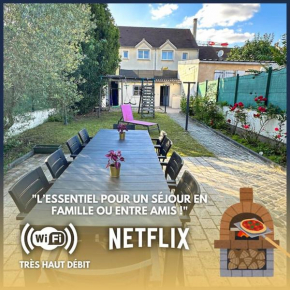 Le Pavillon - Parking - Jardin - Four à pizza